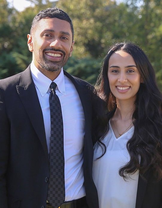 dr-vin-and-dr-veronica-rajan-matawan-dentists Dr. Vin Rajan and Dr. Veronica Rajan, the husband-and-wife dentists and owners of Matawan Dental Galleria in Matawan, NJ